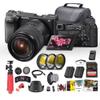 Sony a6400 Mirrorless Camera with 18-135mm Lens with Real-Time Eye Auto Focus, 4K Video (ILCE-6400M/B) + 64GB Card + NP-FW50 Battery + Photography Software + Filter Kit + Charger + More (Renewed) view 1