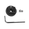 Cold Shoe Mount Adapter, 1/4 in Screw Hole 1/4in Cold Shoe Mount Adapter Stable Aluminum Alloy Double Sided Switch for Camera Cage view 2