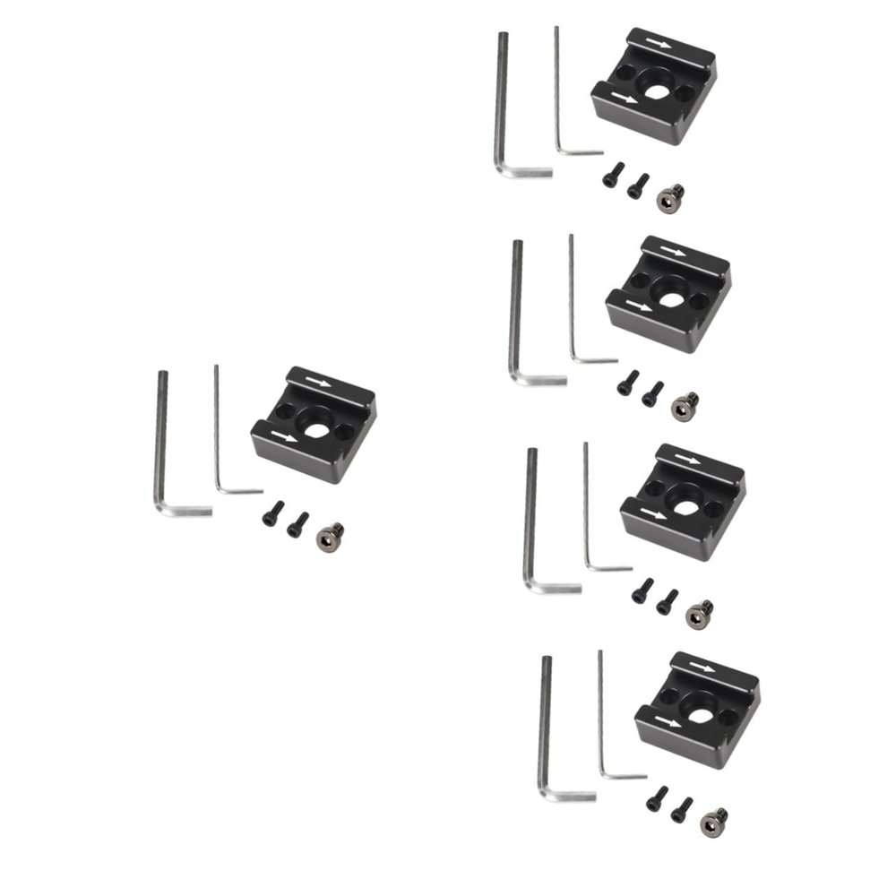 ARTIBETTER 5sets Cold Shoe Bracket Adapter for Camera Stable Cold Shoe Mount for Flash and Led Light Non- Design for Compatible Standard Accessories