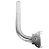 Antenna Bracket, Wall Mounted Directional Antenna Weather Station Mounting Pole Easy Installation Cold Rolled Steel for Apartments view 1