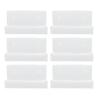 ANGGREK Clear Acrylic Record Rack, Wall Mounted Record Rack, Multifunctional, Easy Installation for Bedroom view 1