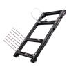Aluminum ATX Computer Case DIY Open Overclocking Test for PC Compatible with ATX Motherboard Silent Cooling Fan Silver Color view 2