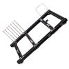 Aluminum ATX Computer Case DIY Open Overclocking Test for PC Compatible with ATX Motherboard Silent Cooling Fan Silver Color view 4