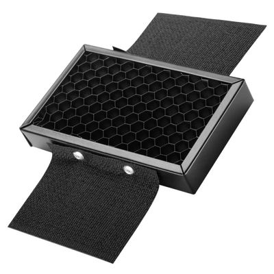 Hoement Flash Filter Honeycomb Grid Reflector for Easy Install Photography Accessory for Enhanced Light Directionality and Modelling Effects