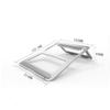 CAXUSD Foldable Aluminum Alloy Laptop Stand with Ventilation Portable Cooling Riser for Home Office Use Lightweight Non-Slip Design for Steady Support view 2