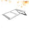 CAXUSD Foldable Aluminum Alloy Laptop Stand with Ventilation Portable Cooling Riser for Home Office Use Lightweight Non-Slip Design for Steady Support view 4
