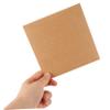 KONTONTY 50pcs Kraft Paper Cd Sleeves Durable DVD Packaging Envelopes for Storage Scratches and for Home Office School Use view 4
