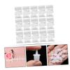 100Pcs Eyelash Glue Bottle Nozzles, Anti-Blocking Replacement Caps view 4