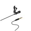 CAXUSD Clip Omnidirectional Lavalier Microphone Cable Portable Recording Mic for Smartphones and Computers Audio for Interviews Webcasts and Lectures Black view 4
