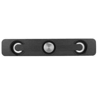 Enlybee Professional Small Speaker with 3.5mm Universal Jack, Stereo Sound for Notebook and Desktop Computer, Portable Design with Volume Control Knob, Performance Audio Experience