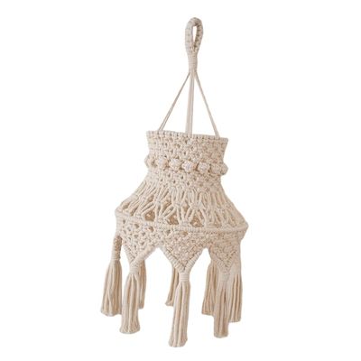 GLSTOY Bohemian Knitting Lampshade Pendant Ceiling Light Shade Decorative Lamp for Home Decor
