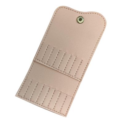 Nail Drill Bits Storage Bag 16 Holes PVC Organizer for Travel