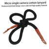 CAXUSD Sturdy Camera Hanging Rope Long Camera Rope Strap Dslr Strap Micro Single Harness Fashion Pure Cotton Lanyard view 3