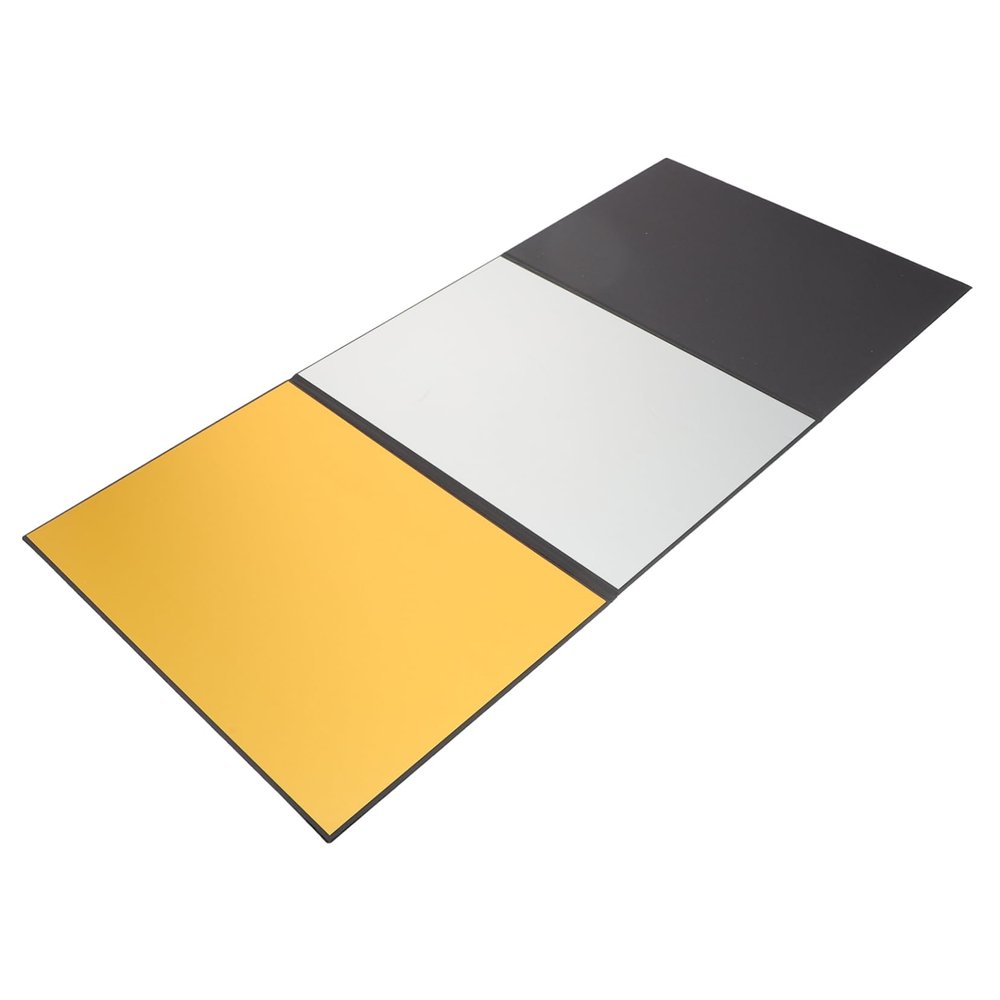 CIYODO Folding Light Diffuser Reflector Board Photography Reflective Cardboard for Food Jewelry Colors Lightweight Portable Design