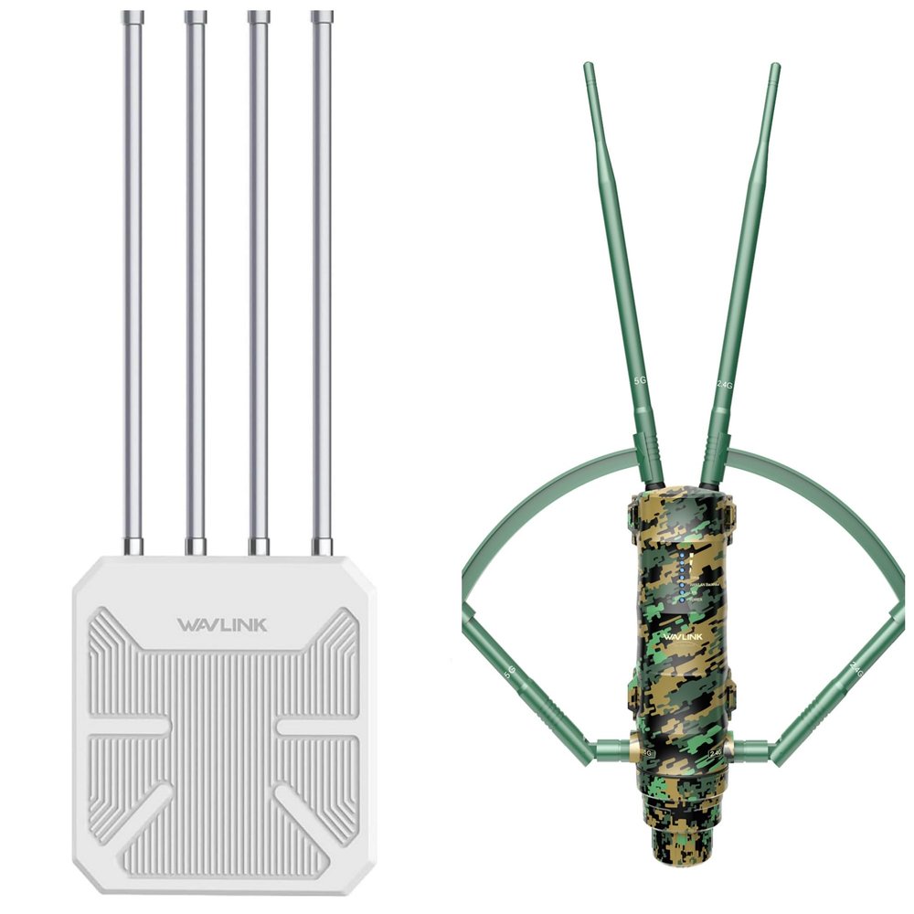 WAVLINK AX3000 WiFi 6 Wireless Outdoor Repeater with AC1200 WiFi Extender