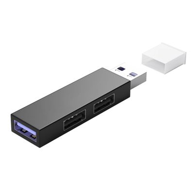 CAXUSD USB Hub for Laptop High Speed Data Splitter Mini USB Hub Built Chip Low Power Consumption