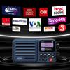 Choyong A8W Internet Radio Portable Smart Receiver WIFI/4G Global Version Radio Speaker with FM,TF Card,All World Radios,for Home with WiFi,Digital Radio,choyoung Navy Blue view 4