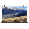 60/72 Inch Manual Pull Down Projector Screen, 16:9 HD Projector Movies Screens, for Home Theater Game(72in(159x90cm)) view 1