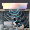 60/72 Inch Manual Pull Down Projector Screen, 16:9 HD Projector Movies Screens, for Home Theater Game(72in(159x90cm)) view 2