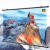 120'' Projector Screen Roll-Down Retractable, 16:9 Format, for Home Cinema Theater Presentation Education Outdoor Indoor(110in(256x151cm)) view 4