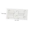 Outanaya 50pcs Lightweight Sturdy Wire Fixer Clips Cord Keepers for Power Cord Holder Organize Your Space Efficiently view 2