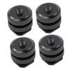 HOMOCONO 4pcs Aluminum Alloy Hot Shoe Mount Camera Cold Shoe Mount Accessory Adapter view 1
