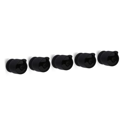 LIFKICH 5pcs Silicone Camera Rain Cover Weatherproof Protective Housing Case for Nest Camera Outdoor Scratch Drop