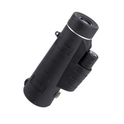 KICHOUSE Superior Light Transmission Monocular Telescope Portable Spotting Scope for Travel Sports Events
