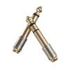 2pcs Gold Plated Male to Female Stereo Audio Headphone Adapter Copper Converter for Smartphones Tablets and Audio Devices