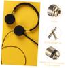 2pcs Gold Plated Male to Female Stereo Audio Headphone Adapter Copper Converter for Smartphones Tablets and Audio Devices view 3