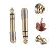 2pcs Gold Plated Male to Female Stereo Audio Headphone Adapter Copper Converter for Smartphones Tablets and Audio Devices view 4