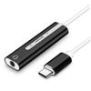 DirectNine Basics 1pc Sound Track USB Sound Card Headset Adapter Integrated Mic Earphone Easy Volume Control view 1