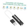 DirectNine Basics 1pc Sound Track USB Sound Card Headset Adapter Integrated Mic Earphone Easy Volume Control view 3