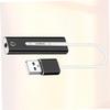 DirectNine Basics 1pc Sound Track USB Sound Card Headset Adapter Integrated Mic Earphone Easy Volume Control view 4