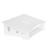 1pc Laptop Elevated Rack for Ergonomic Comfort Computer Stand for Improved Heat Dissipation and Display Storage White Small view 1