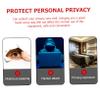 DirectNine Basics 4pcs Webcam Cover Durable Camera Protector for Laptop Tablet and Smartphone Easy to Install Privacy Cover Lightweight and Compact Design Black Red view 2