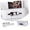 CAXUSD Power Outlet Plug Protector Cases Large Wire Storage Box Cord Organizer Box Cable Management view 4
