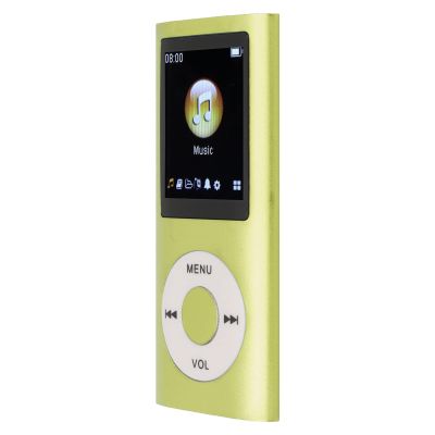 Music Player for Kids, Aluminum Alloy MP3 Player, Supports a Maximum Memory Capacity of up to 64GB Reproductor De Musica Running Music with a time of just 2 Hours for (Green)