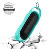 OURHZTB Silicone Protective Case Cover Compatible for Beats Pill 2024 Portable Wireless Bluetooth Speaker, Travel Carrying Pouch Stand Up Shell with Handle (Mint Green) view 2