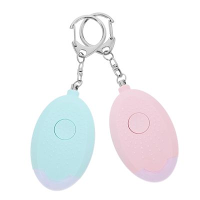 DirectNine Basics 2pcs Wolf Alarm Security Alarm for Women Elderly Siren Led Light Emergency Safety Device