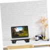 1pc Laptop Elevated Rack Usb Ports Multi-functional Computer Stand for Home Office Use Space-saving Display Holder for Notebooks Monitors Prevent Hunchback Ergonomics view 4