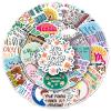100pcs Mental Health Stickers for Water Bottle, Mental Health Matters Awareness Therapist Waterproof Vinyl Decal for Kids Adult Girl Laptop Skateboard Phone Notebook Guitar(Positive Affirmation) view 1