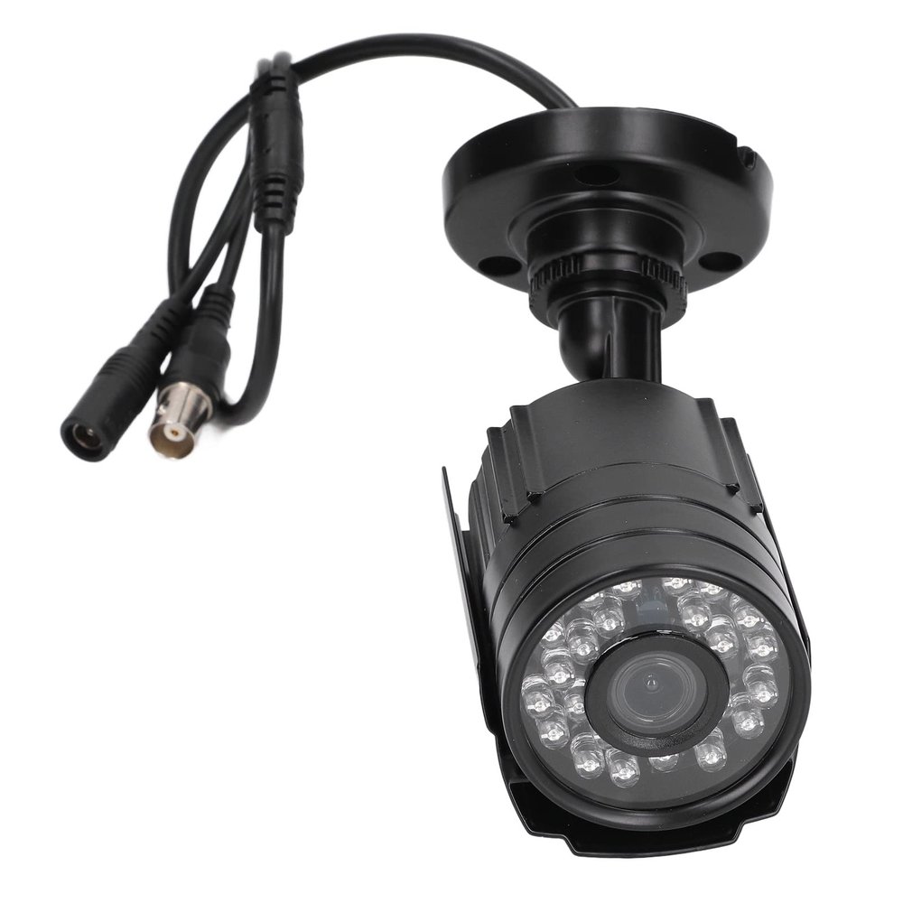 Yosoo Outdoor Analog CCTV Camera Infrared Night Surveillance Camera for Security 24 LED (NTCS)