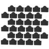 50pcs Ethernet Port Dust Cover for Computer Protector Lightweight and Portable Network Caps for Pc Router and Use view 1