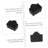 50pcs Ethernet Port Dust Cover for Computer Protector Lightweight and Portable Network Caps for Pc Router and Use view 2