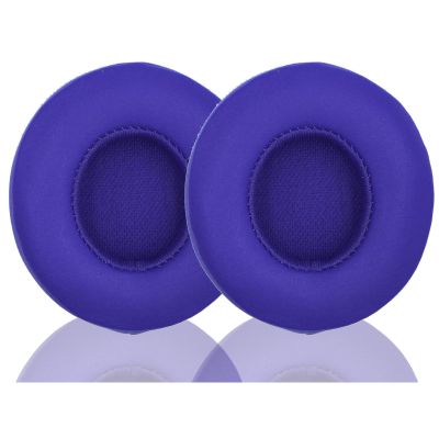 ACCIUK Headphone Replacement Ear Pad Cover Compatible with Beats by Dre Solo3 Solo2 Wired Wireless Headphones Protein Leather Memory Foam Headphone Cushion Ear Muffs-Navy Blue