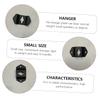 FELTECHELECTR 10pcs Speaker Hanger Bracket Wall Mount Hook Hooks Small Speaker Hanging Plate Corner Connector Bracket Hanger view 4
