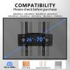 BoboGu Full Motion TV Wall Mount for 26-70 Inch TVs up to 99 lbs, Dual Articulating Arms Swivel & Tilt Bracket, Max VESA 400x400mm, Fits 12/16 Wood Studs view 4
