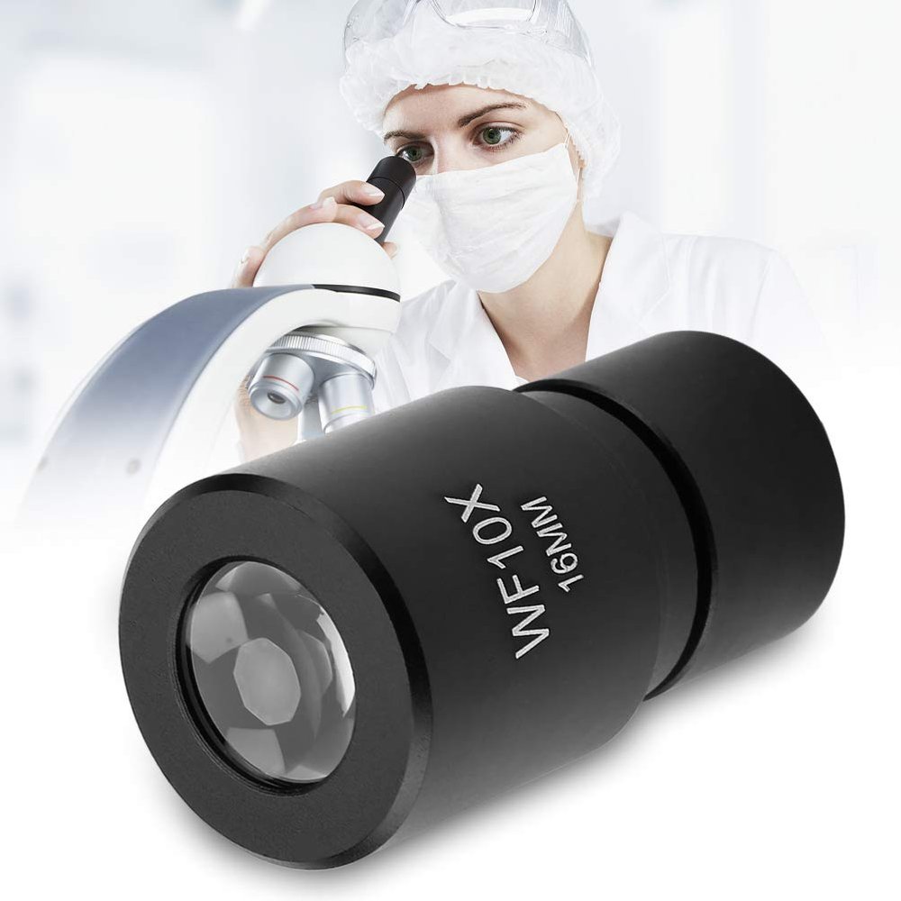 DM - R001 Accessories for Biological Microscopes Microscope Eyepieces WF10X 16mm Eyepiece for Biological Microscope Ocular Mounting 23 2mm, Microscope Eyepiece Ocular Lens,