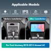 4+64G 11.5-inch Android 13 WiFi 6 Car Stereo for Ford Mustang 2010 2011 2012 2013 2014 IPS Touchscreen Screen Bluetooth 5.4 Car Radio with Carplay & Android Auto Support Backup Camera FM Navi SWC view 3